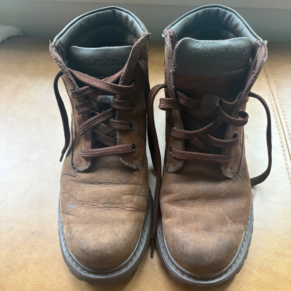 Timberland 58326 Brown Ankle Boots Lace Up Work Hiking Size 7.5 M/9 W
